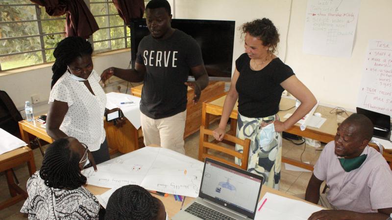 Uganda online learning tools © Koninklijke Kentalis
