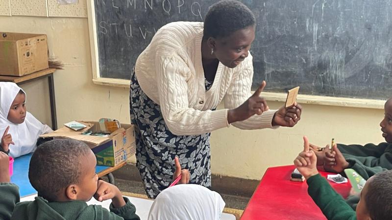Classroom teacher deaf pupils