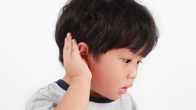 Child ears hearing
