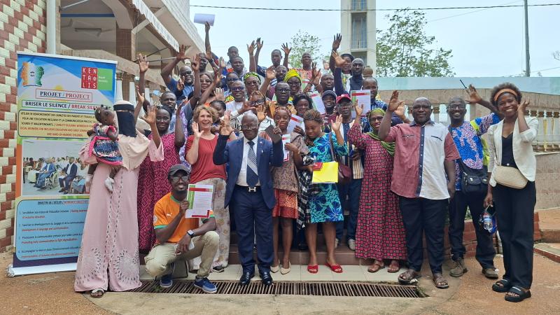 Group picture of the PAW trainees and trainers