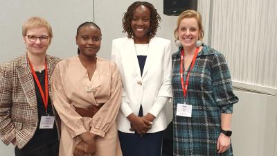 Presenters CIES 2023 Kentalis eKitabu DCW Four female presenters CIES 2023