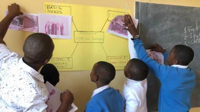 Classroom Tanzania children teacher